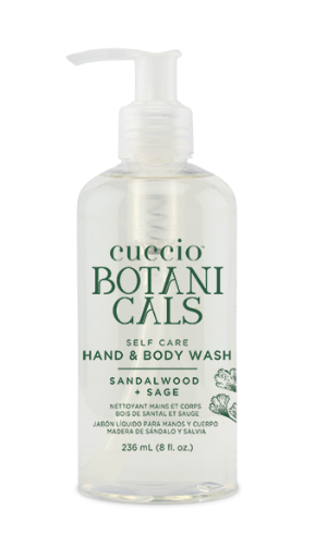 BOTANICALS HYDRATING HAND & BODY WASH SANDALWOOD + SAGE 8oz.