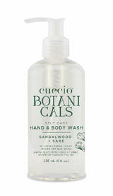 BOTANICALS HYDRATING HAND & BODY WASH SANDALWOOD + SAGE 8oz.